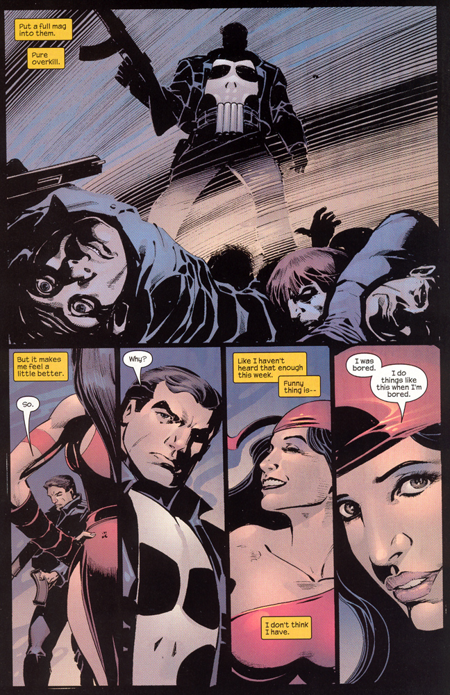 Read online The Punisher (2001) comic -  Issue #27 - Elektra - 21