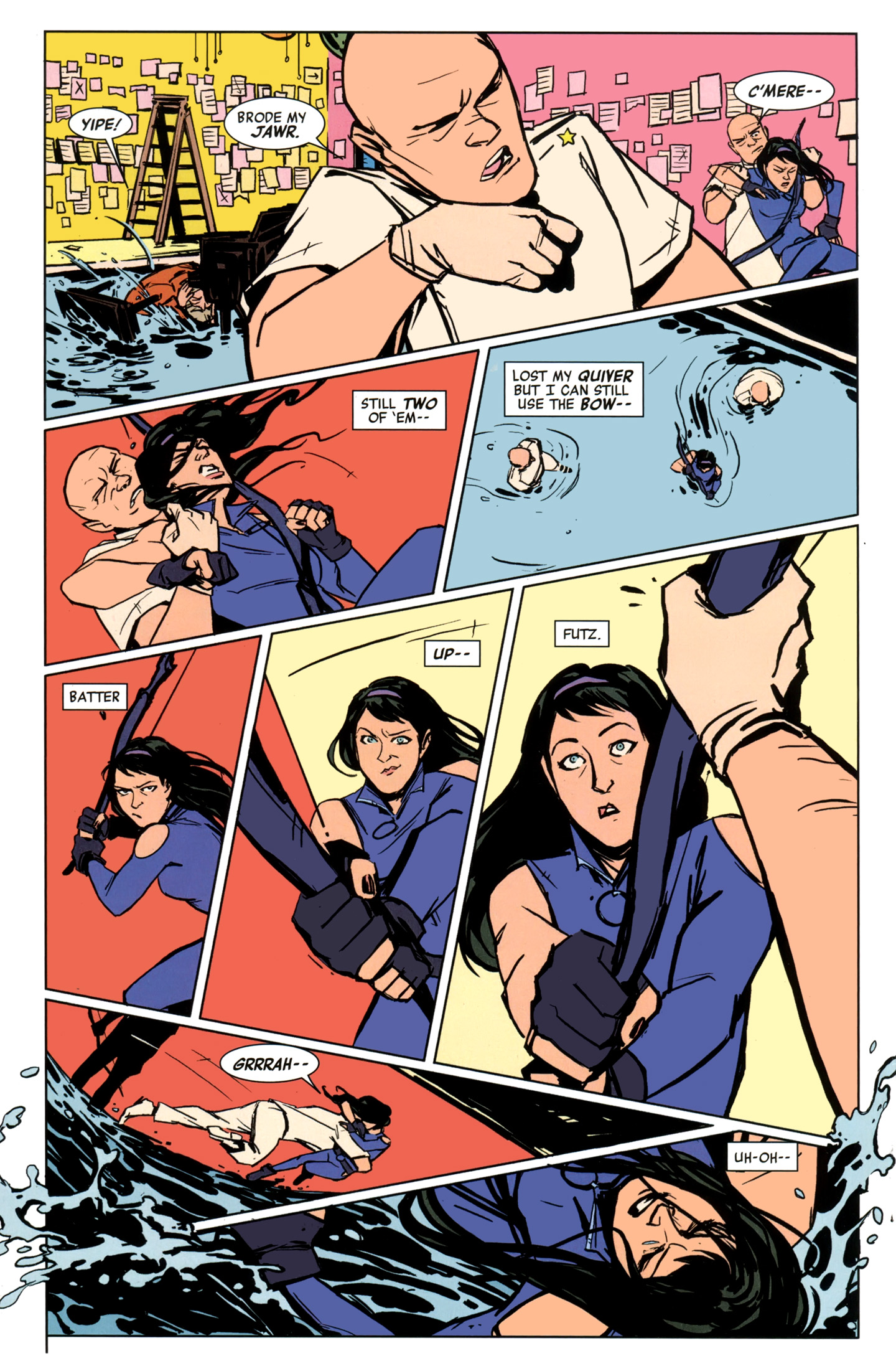 Read online Hawkeye (2012) comic -  Issue #16 - 17