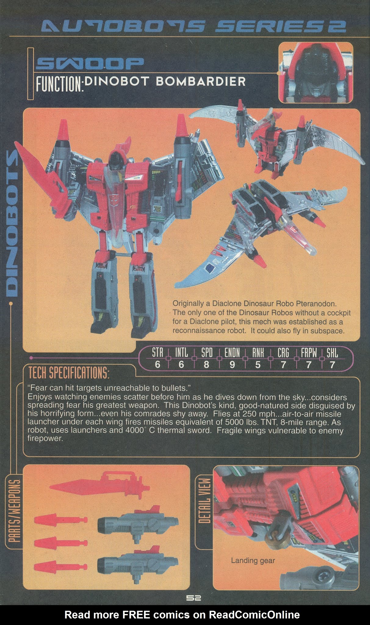 Read online Cybertronian: An Unofficial Transformers Recognition Guide comic -  Issue #1 - 54