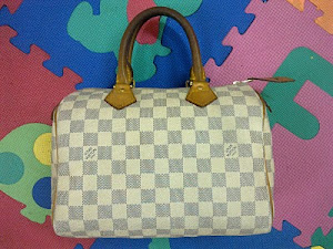 Louis Vuitton Damier Azur Speedy 25 Bag(SOLD)