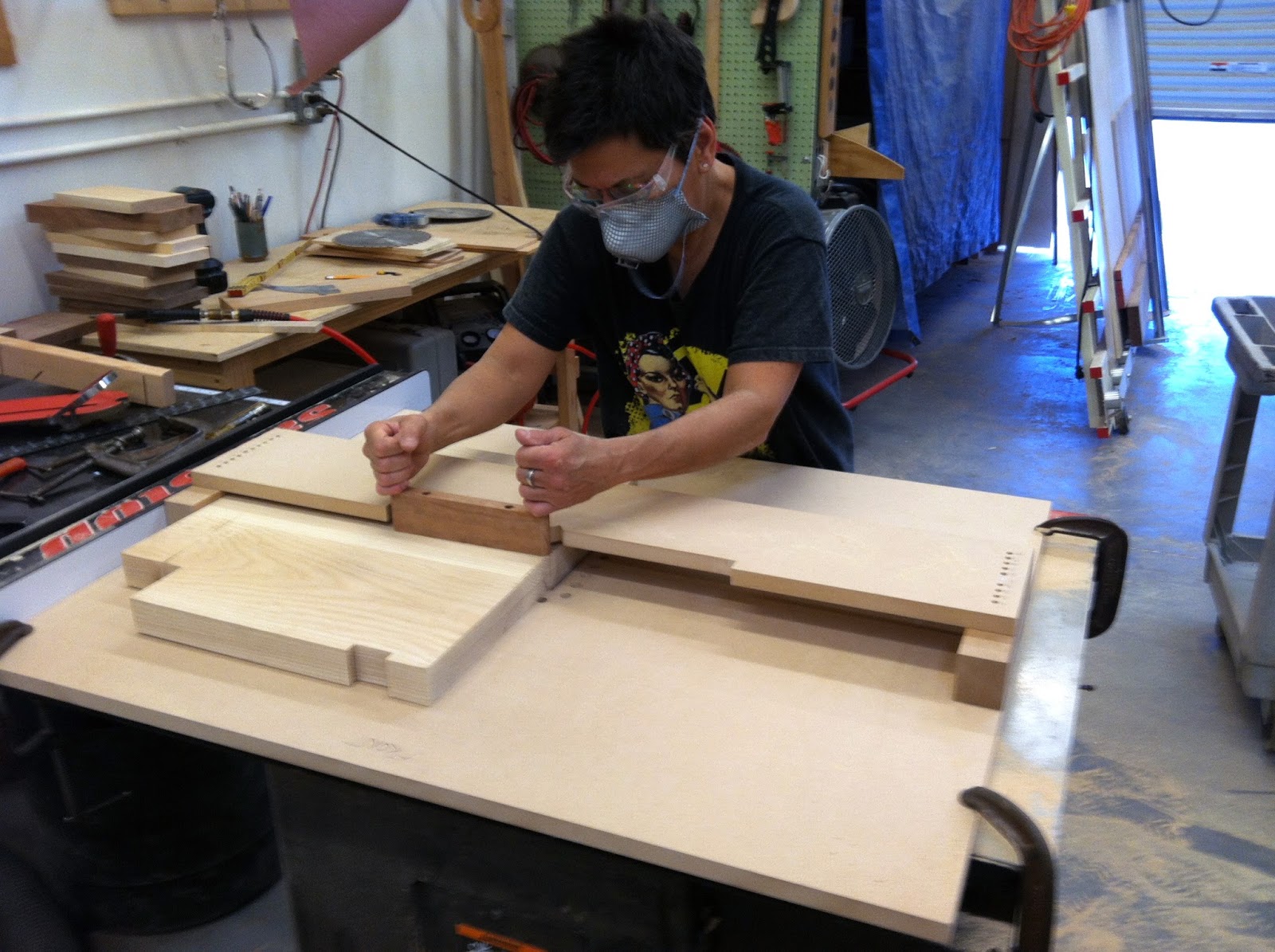 Let's Talk Wood The coolest seat scooping jig ever