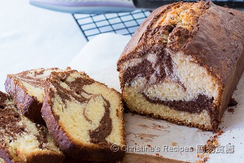 朱古力扭紋磅蛋糕 Chocolate Swirl Marble Pound Cake02