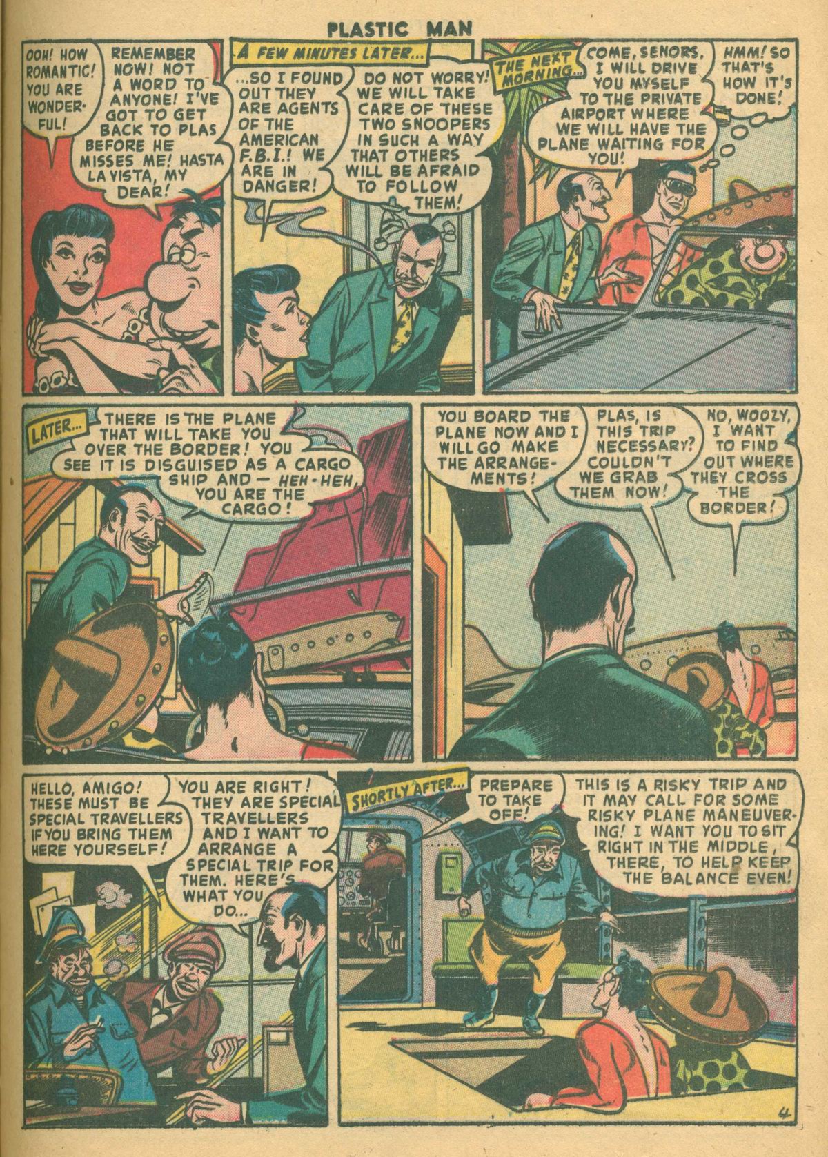 Read online Plastic Man (1943) comic -  Issue #37 - 21