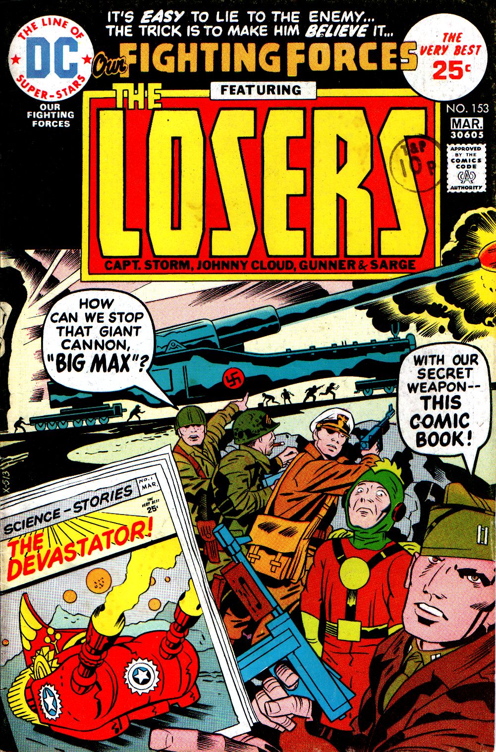 Read online Our Fighting Forces comic -  Issue #153 - 1