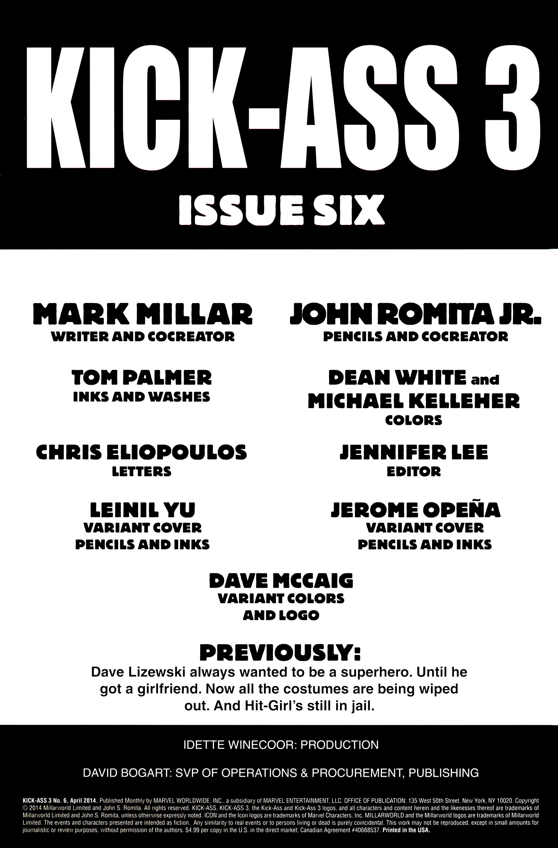 Read online Kick-Ass 3 comic -  Issue #6 - 5