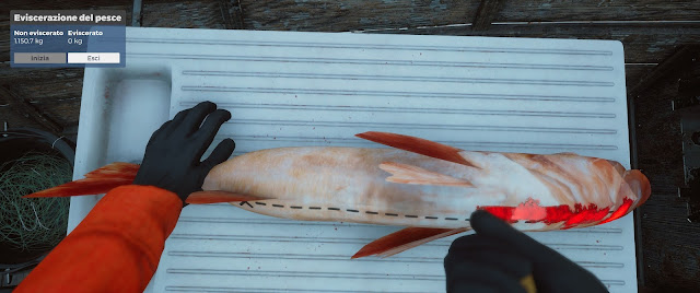 Fishing: Barents Sea | eviscerazione pesce