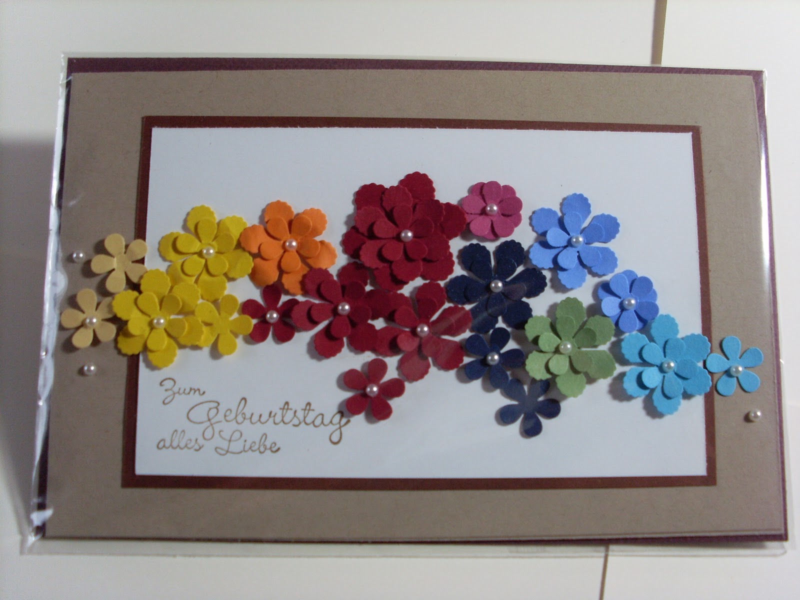 Blumenkarte Basteln | dansenfeesten