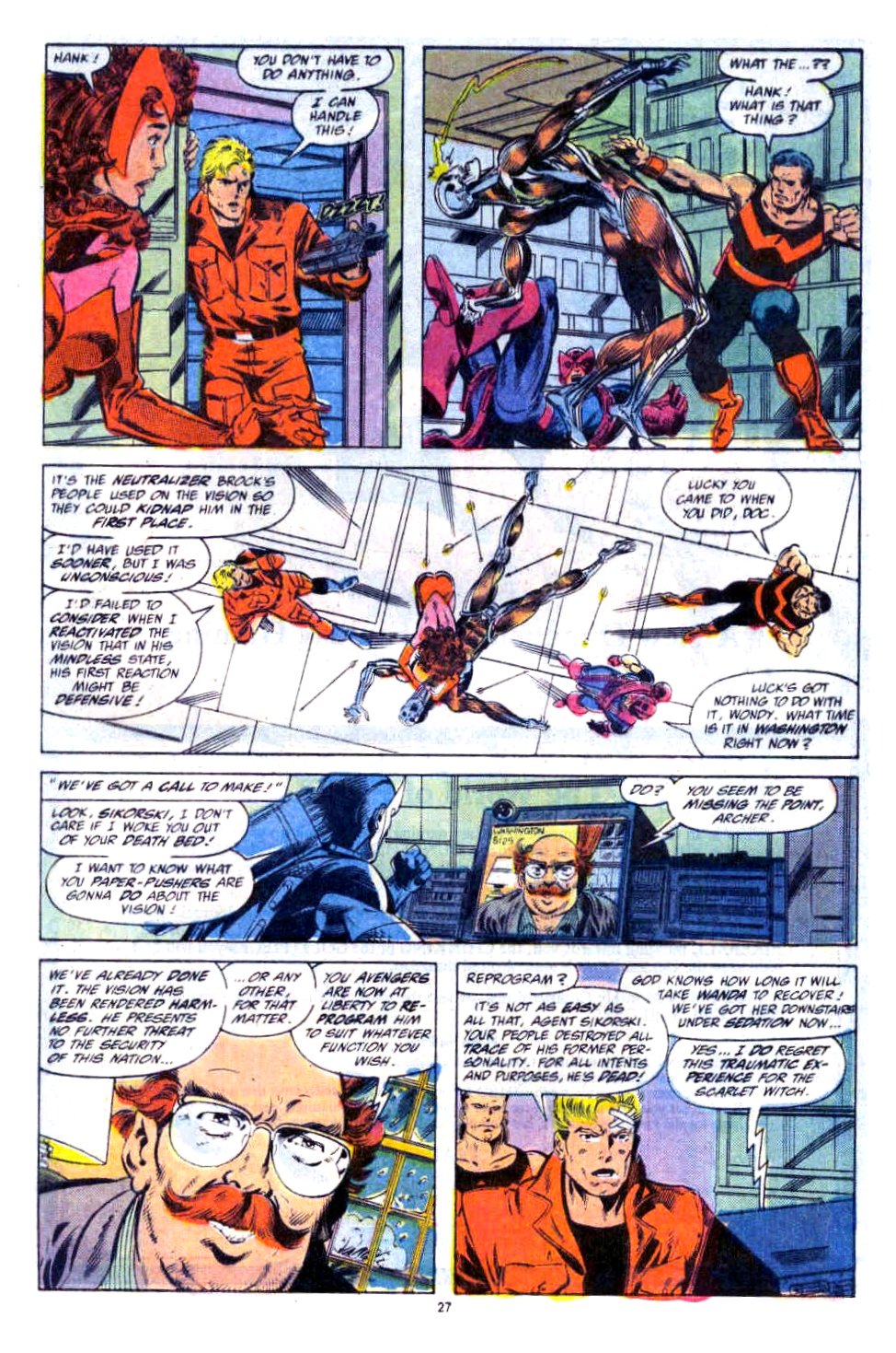 Read online Captain America (1968) comic -  Issue #354b - 21