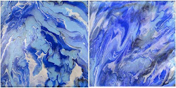 pouring medium paint acrylic fluid liquitex painting mix mixing paintings mixed poured pre colours scraping