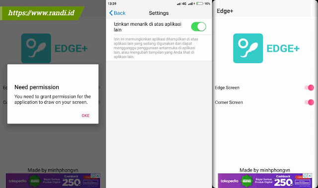 Tampilan Layar HP Android Melengkung Membuat Tampilan Layar HP Android Melengkung (Edge & Round Corner Screen)
