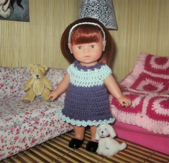 Passion Poup?�es: Manon en vert et violet