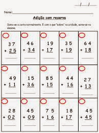 ADIÇÃO COM RESERVA E SUBTRAÇÃO COM REAGRUPAMENTO - 3º ANO. ~ Atividades ...