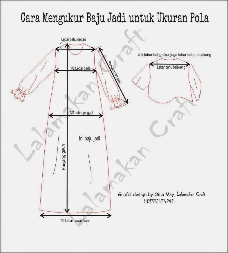 Creativity Tutorial: Cara Mengukur Baju Jadi untuk 