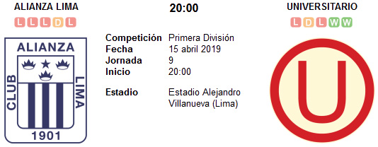 Alianza Lima vs Universitario en VIVO Alianza Lima vs Universitario en VIVO