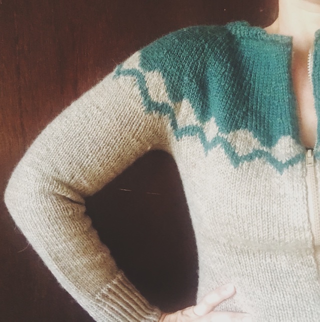 My So Called Handmade Life Cherry Pie Sweater