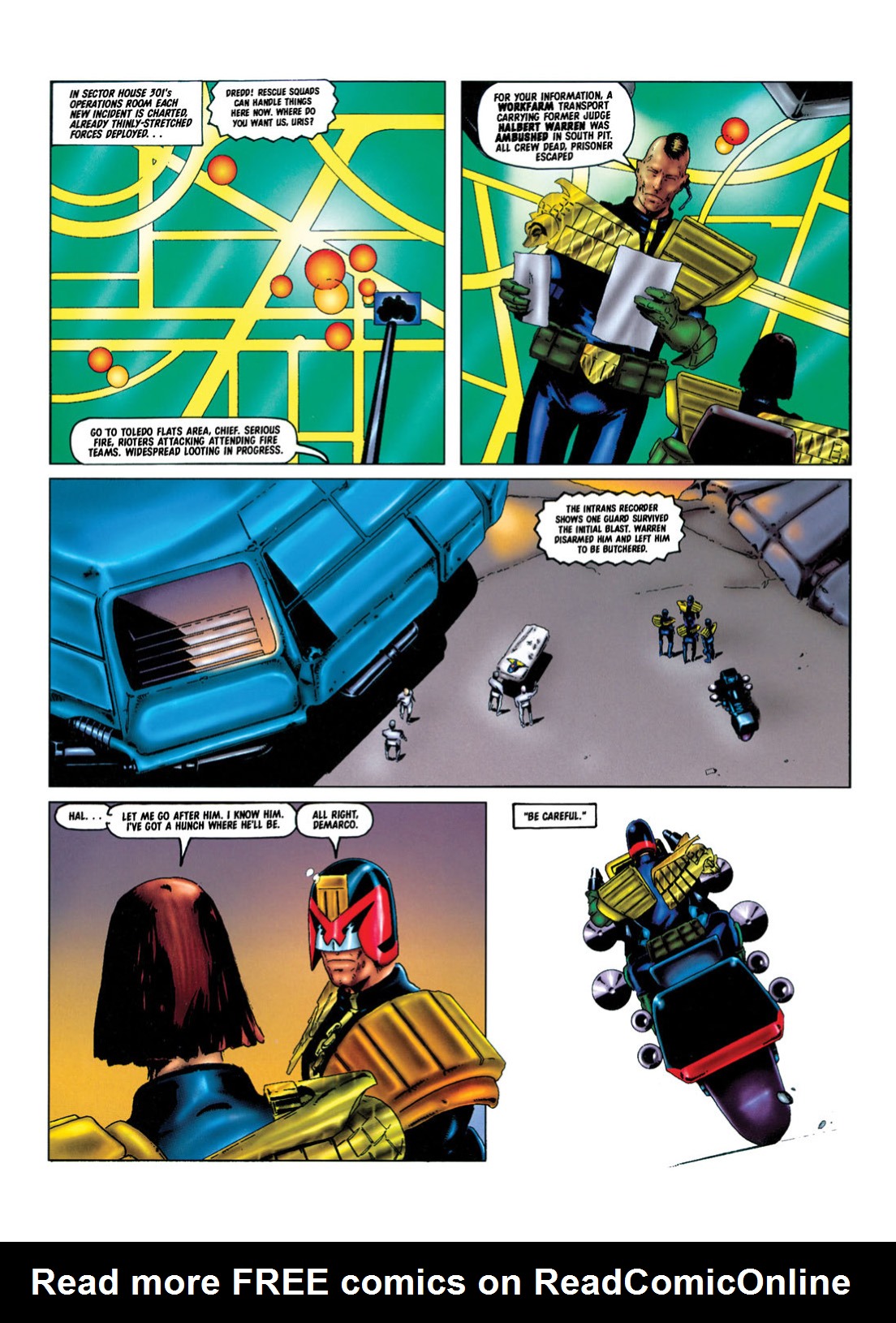 Read online Judge Dredd: The Complete Case Files comic -  Issue # TPB 25 - 70