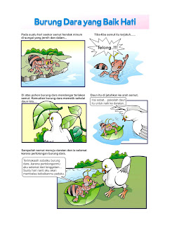 Jasa ilustrator buku anak: Contoh Ilustrasi Dalam buku