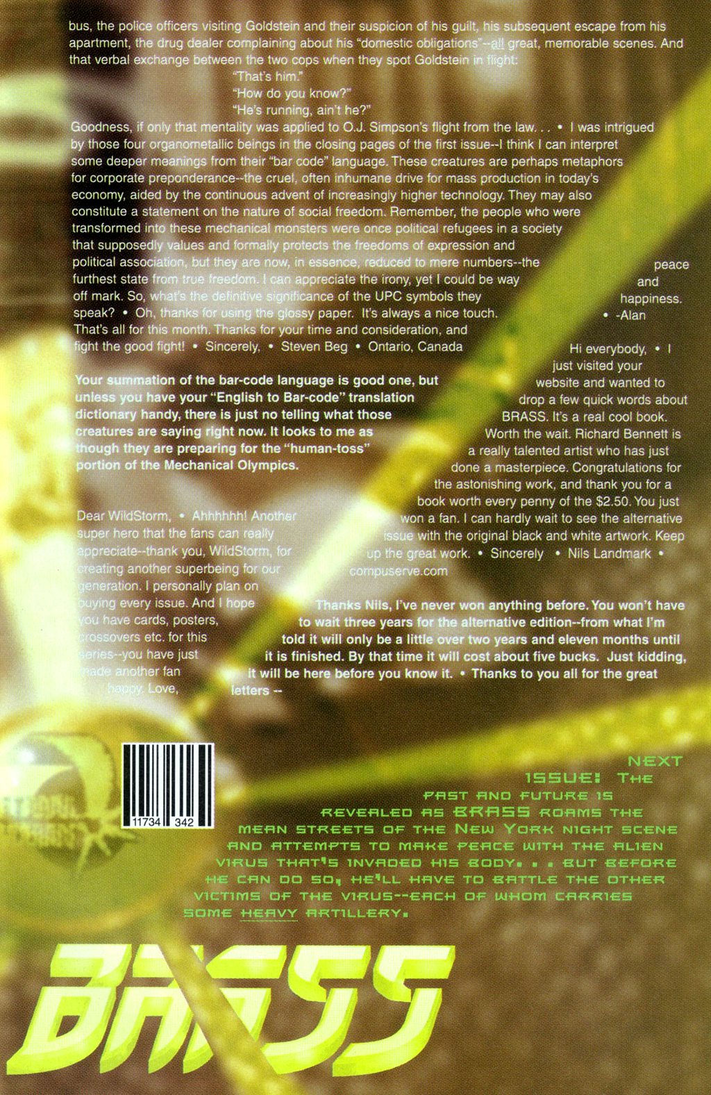 Read online Brass (1996) comic -  Issue #2 - 26