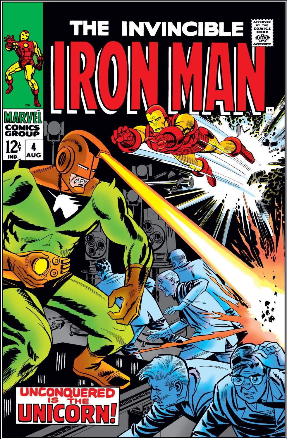 Read online Iron Man (1968) comic -  Issue #4 - 1