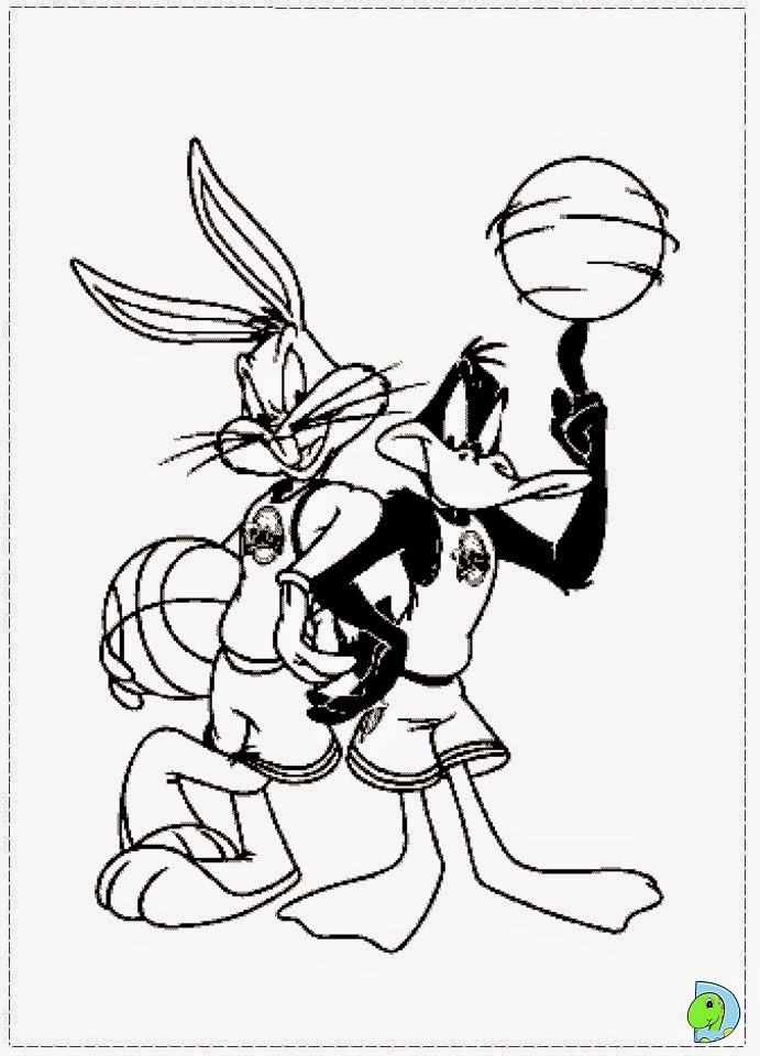 daffy duff coloring pages - photo #6