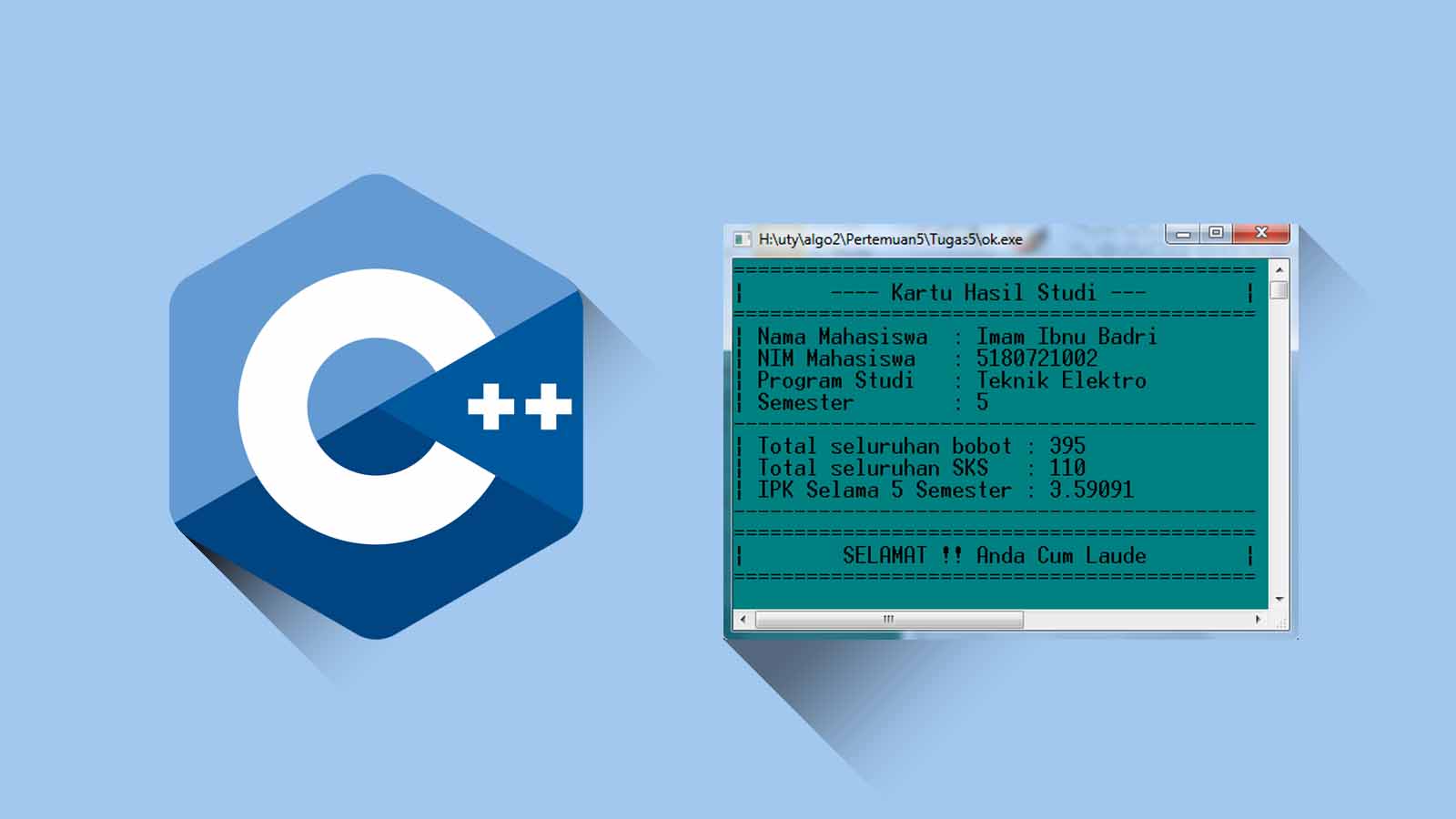 Contoh Program Sederhana Menghitung Ipk Dan Ips Menggunakan