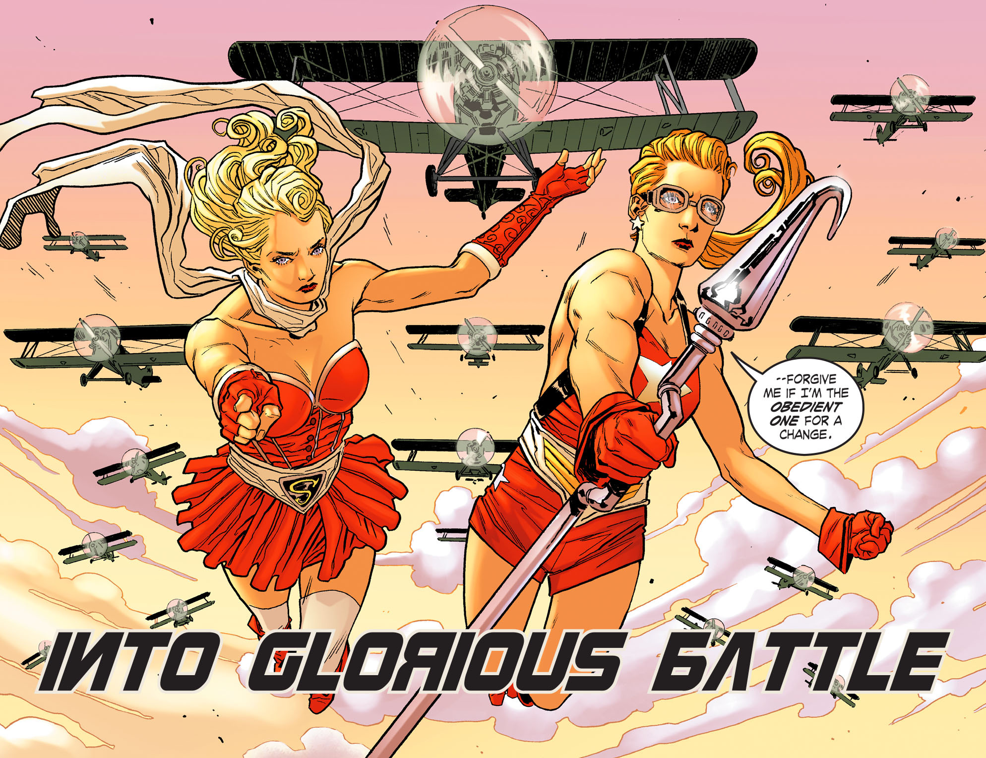 Read online DC Comics: Bombshells comic -  Issue #10 - 8