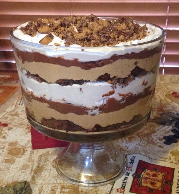 My SemiVegetarian Life Chocolate Peanut Butter Trifle