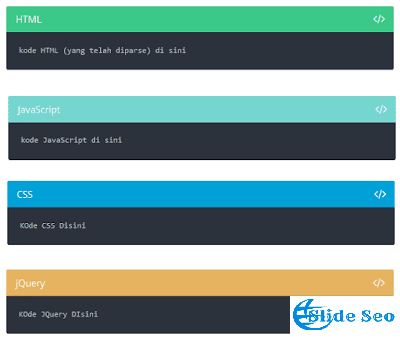 Cara Memasang Prism Syntax Highlighter - Slide Seo Blog