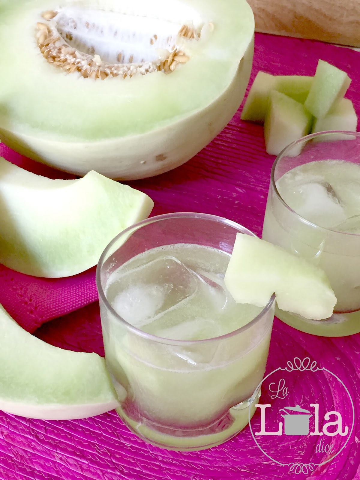 Agua de Melón Verde/Chino La Lola Dice