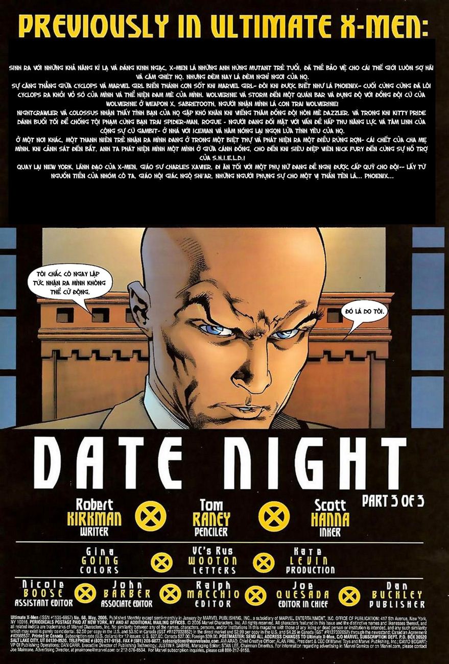 Ultimate X - men chap 68