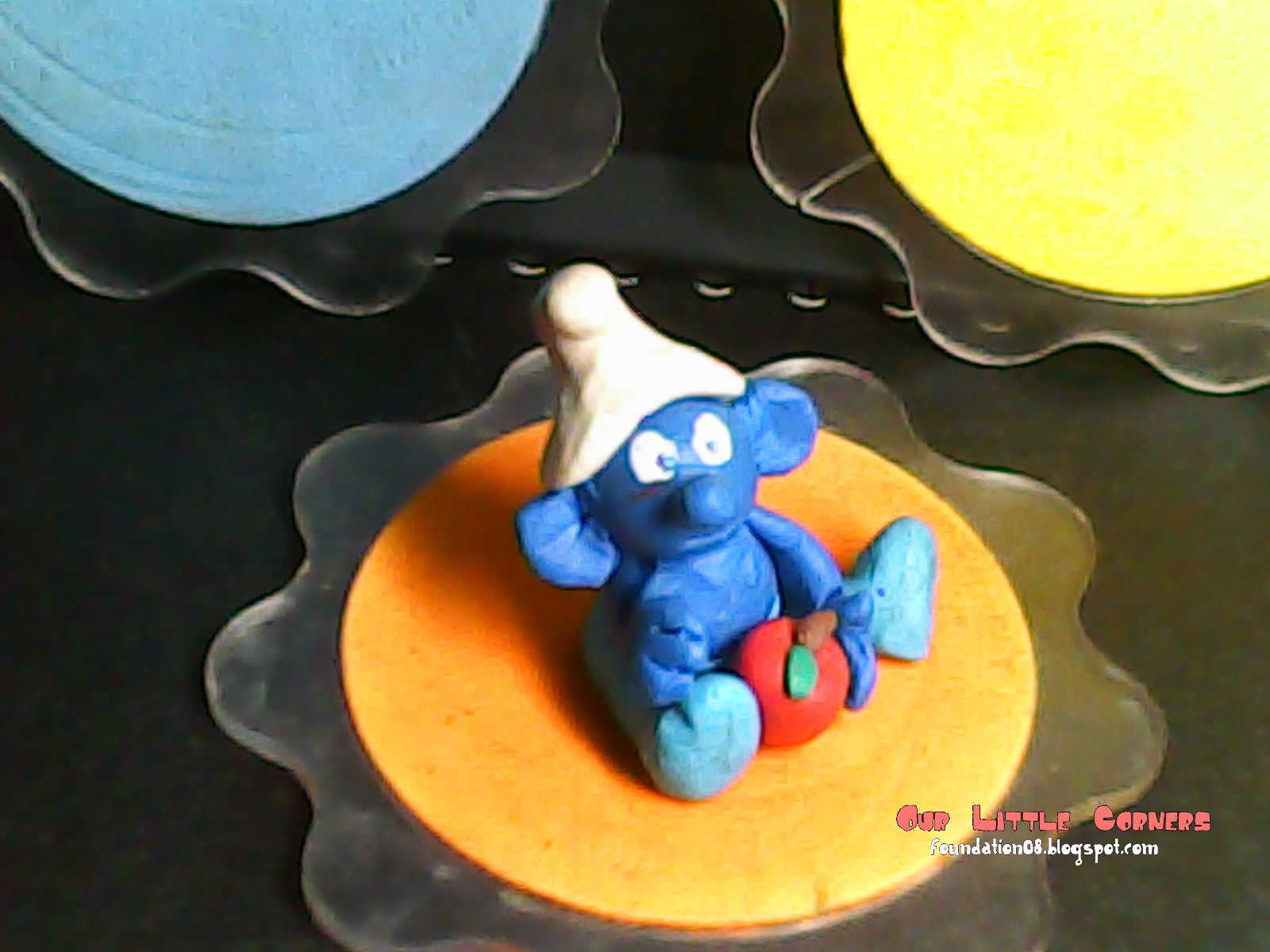OUR LITTLE CORNERS Clay Art 13 Smurf