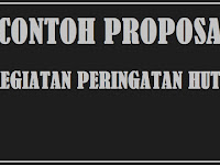 Contoh Proposal Permohonan Dana Hut Ri
