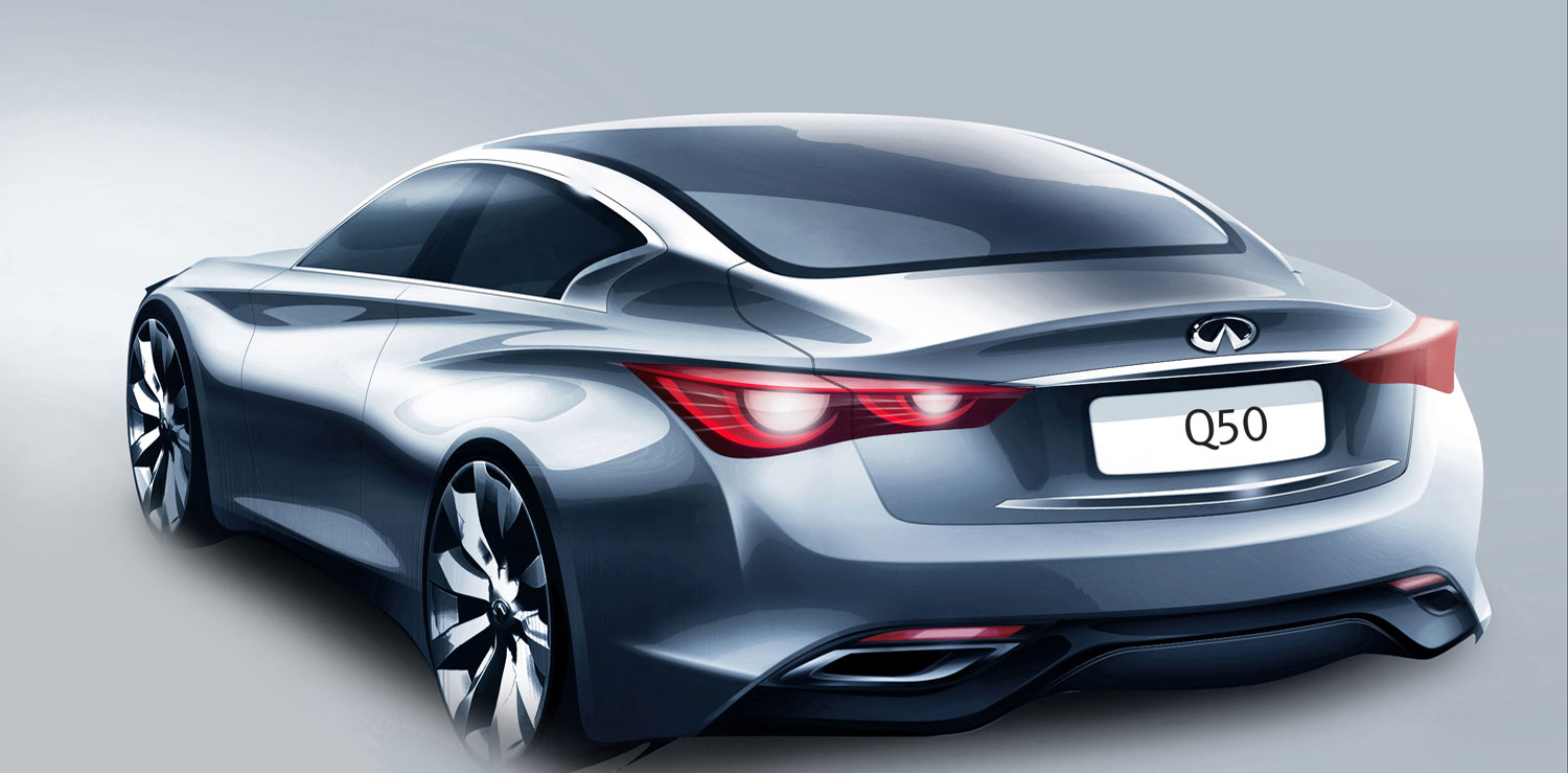 Cars Model 2013 2014 2014 Infiniti Q50 Debuts in Geneva With Diesel