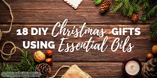 18 DIY Christmas Gifts using Essential Oils | scriptureand.blogspot.com