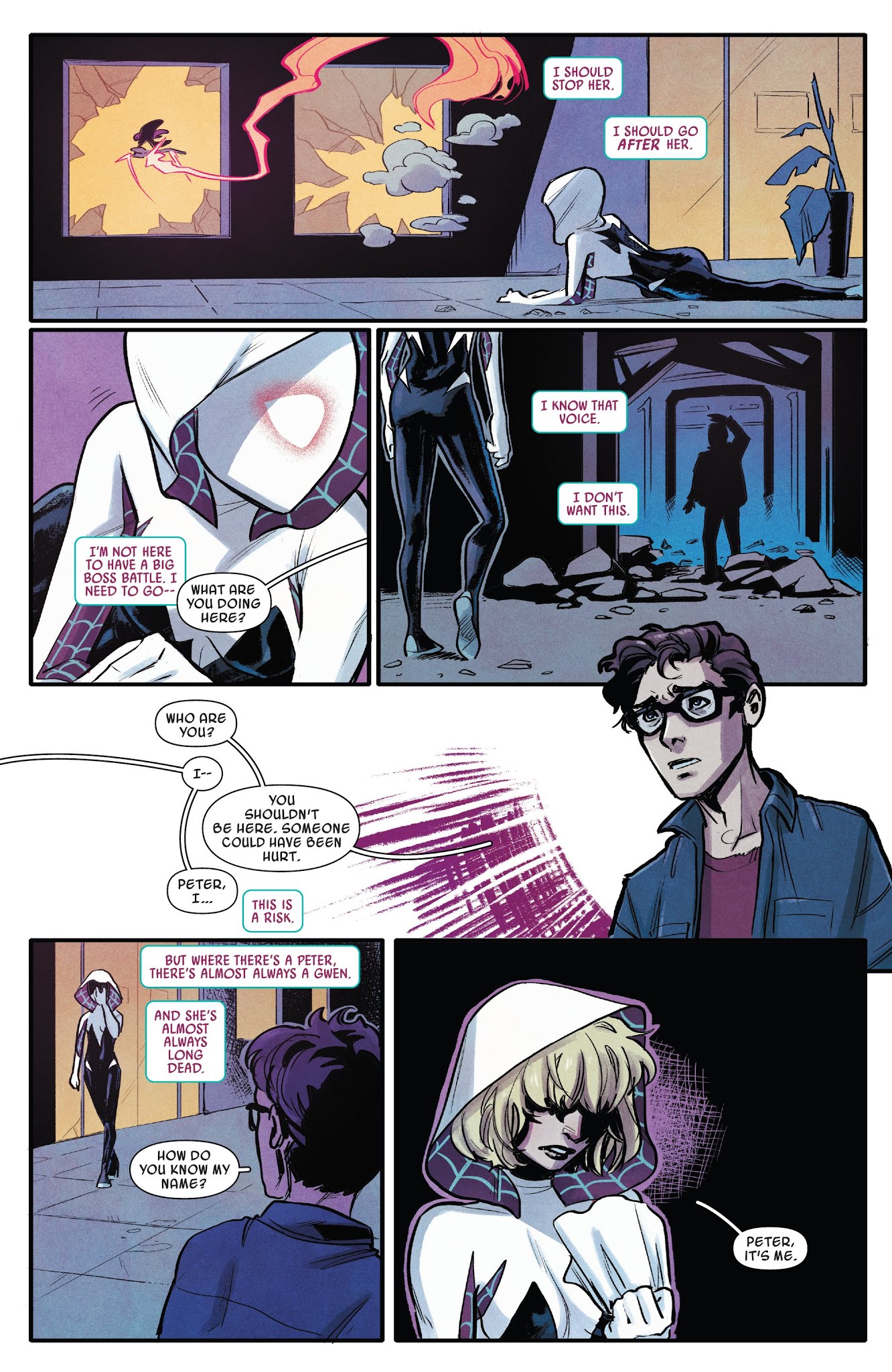 Read online Spider-Gwen: Ghost-Spider comic -  Issue #1 - 21