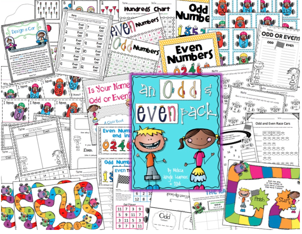 http://www.teacherspayteachers.com/Product/An-Odd-and-Even-Pack-1204823