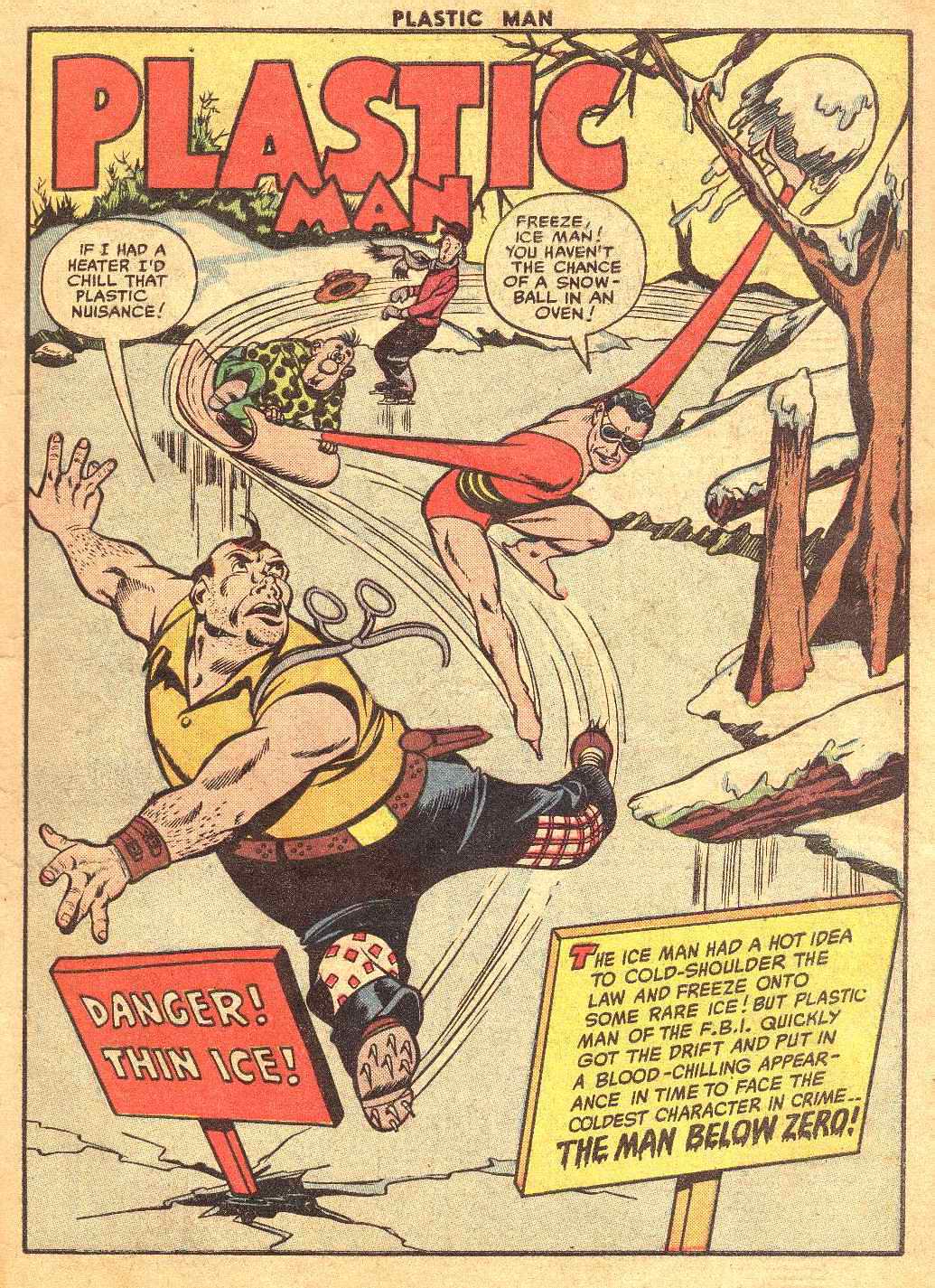 Read online Plastic Man (1943) comic -  Issue #32 - 4