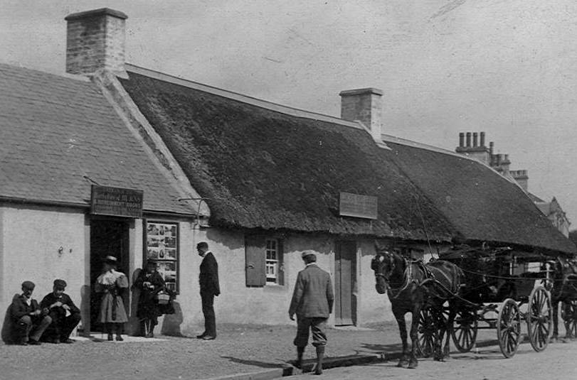 Tour Scotland Old Photographs Robert Burns Cottage Alloway