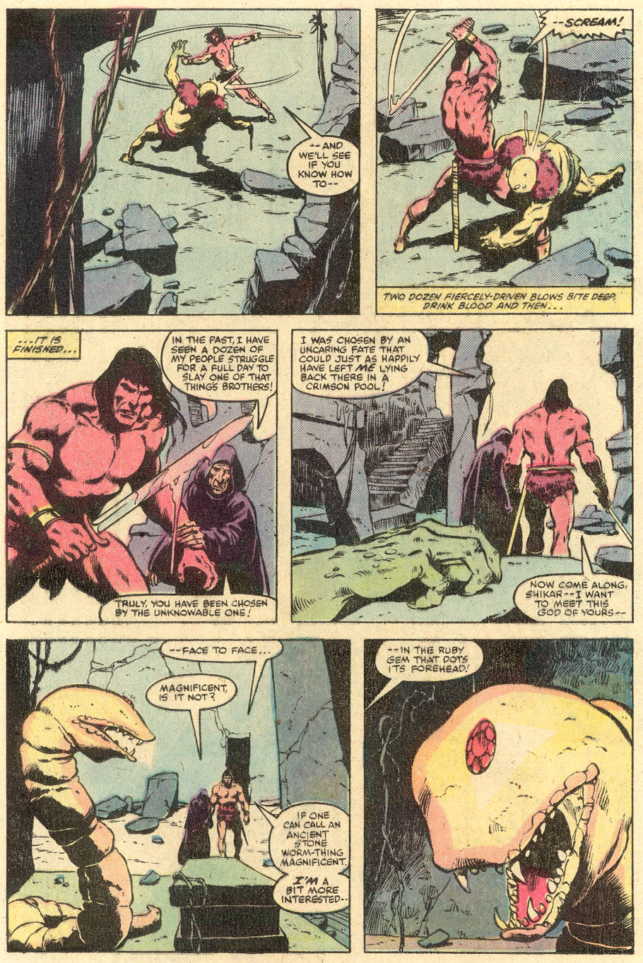 Read online Conan the Barbarian (1970) comic -  Issue #126 - 11