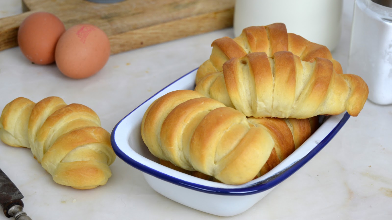 receta de pan de leche con levadura fresca
