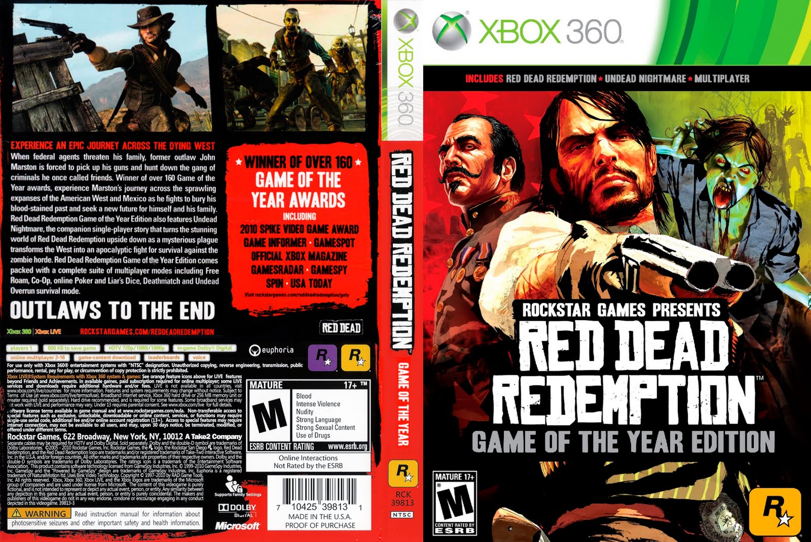 Capa Red Dead Redemption Game Of The YeaCovers Filmes Capa Red Dead Redemption Game Of The YeaCovers Filmes