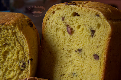 ricette con la macchina del pane: pane con zafferano e olive