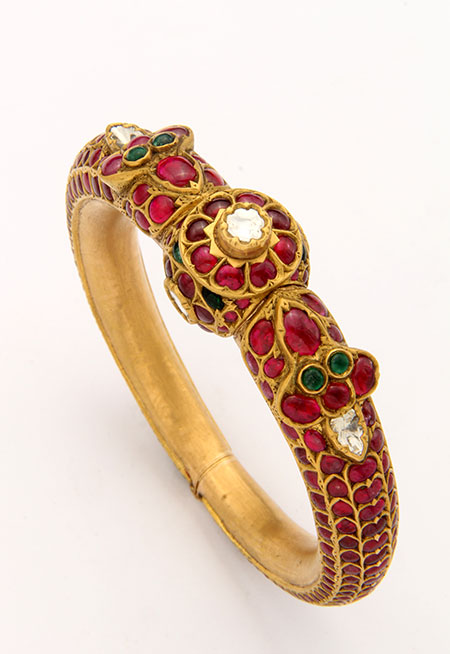 Indian Jewellery and Clothing: Beautiful ruby and emerald studded ...