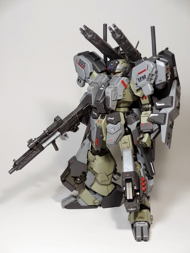 Custom Build: HGUC 1/144 Jesta Cannon "Full Armor Form"