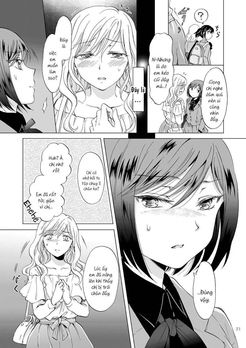 HentaiVN.net - Ảnh 22 - Tuyển tập Yuri Oneshot - Chap 125: Kinbaku Date ~Toshishita Kanojo ni Shibararete~