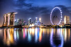 singapore night view
