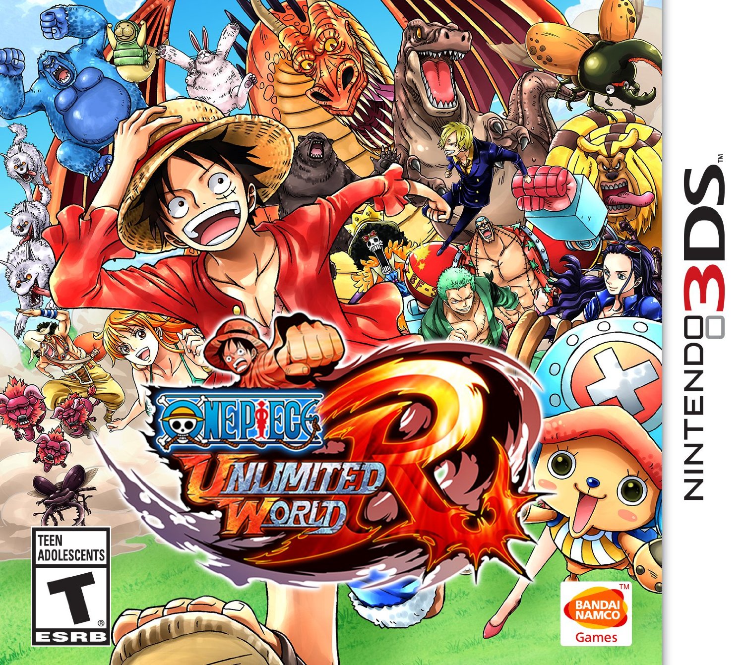 [3DS CIA] One Piece Unlimited World Red [USA] [RF] | download PS vita