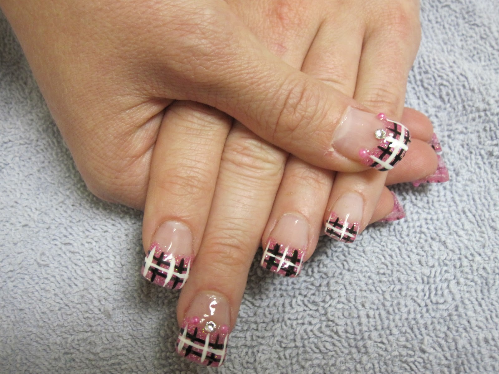 burberry nail set