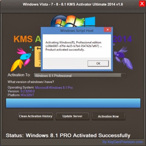 KMS Activator Ultimate 2014 For All Windows Hero Software