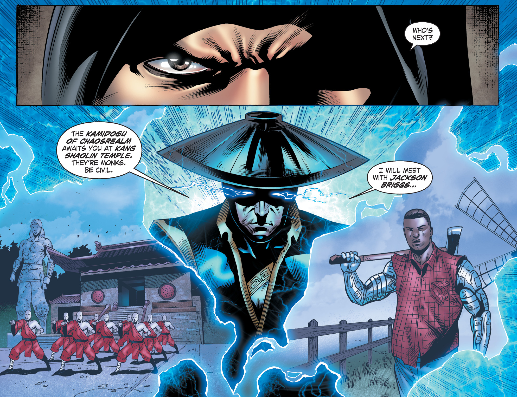 Read online Mortal Kombat X [I] comic -  Issue #16 - 21